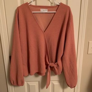Madewell Crop Tie Top